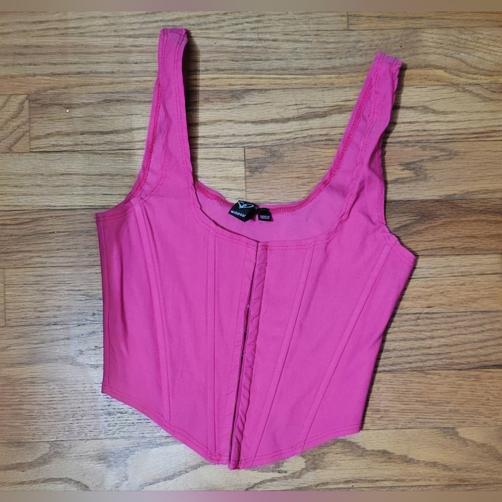 Windsor Pink Corset Top